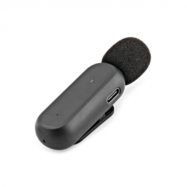 SubZero Dual Wireless Lav Mic with USB-C and Lightning Connections