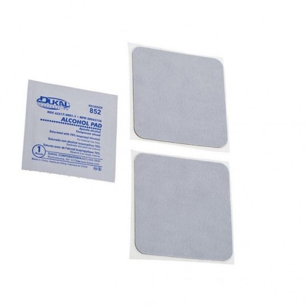 Temple Audio Replacement Plate Pads, Medium (Pack of 2)