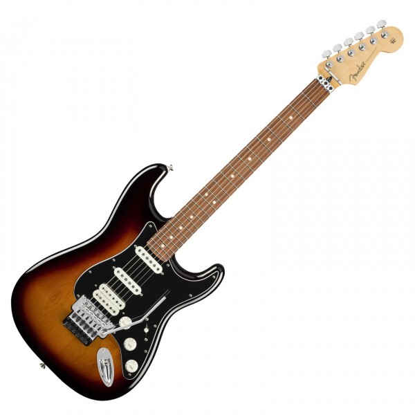 ギター Player Stratocaster with Floyd Rose Fender Player Stratocaster HSS with Floyd Rose - Polar White