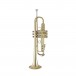 Bach Stradivarius 19072X Trumpet, Lacquer Side View