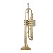 Bach Stradivarius 19072X Trumpet, Clear Lacquer 5