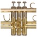 Bach Stradivarius 19072X Trumpet, Clear Lacquer 6