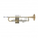 Bach Stradivarius 190L65GV Trumpet, Clear Lacquer