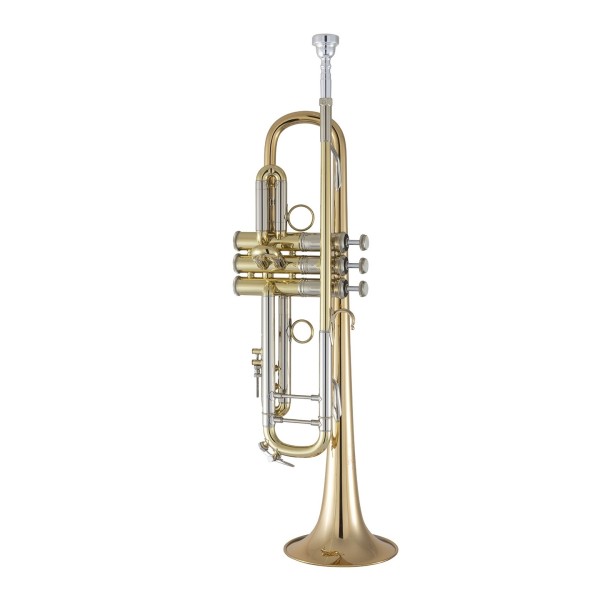Bach Stradivarius 190L65GV Trumpet, Clear Lacquer 4