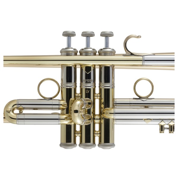 Bach Stradivarius 190L65GV Trumpet, Clear Lacquer 6