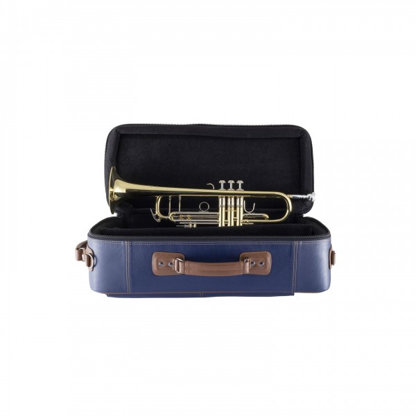 Bach Stradivarius 19043 Trumpet, Lacquer Open Case
