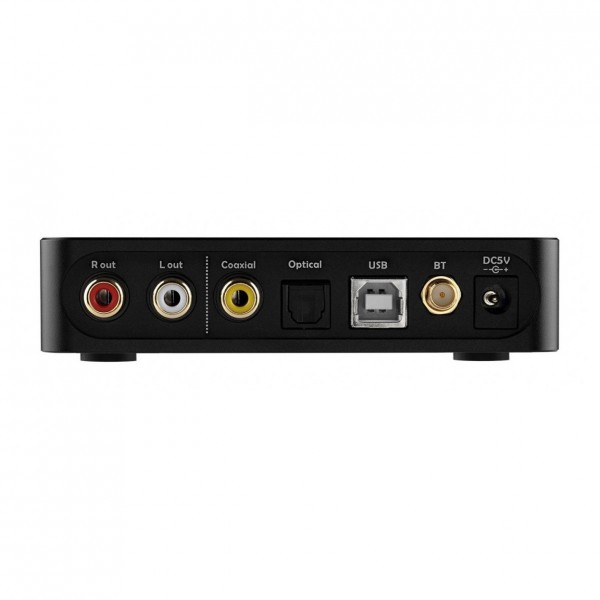 Topping D50S Desktop DAC, Black Rear View