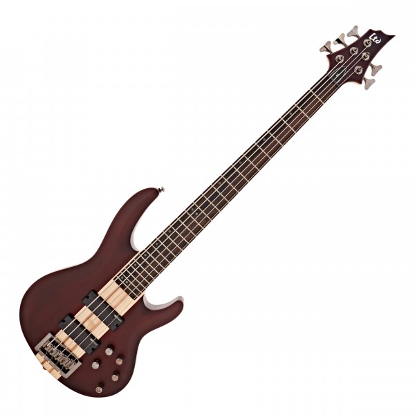 ESP LTD B-5E 5-String Bass, Natural Satin