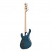 ESP LTD Surveyor-400 Quilted Maple, See Thru Blue