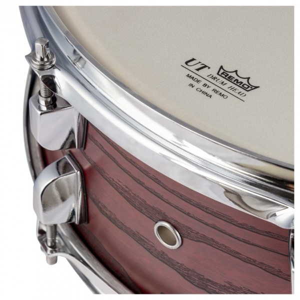 Tamburo T5LX 14 x 5.5'' Snare Drum, Wood Grain Red - Head
