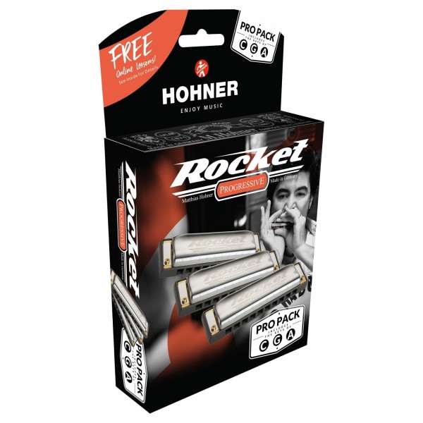 Hohner Rocket ProPack (C-, G-, A-major)