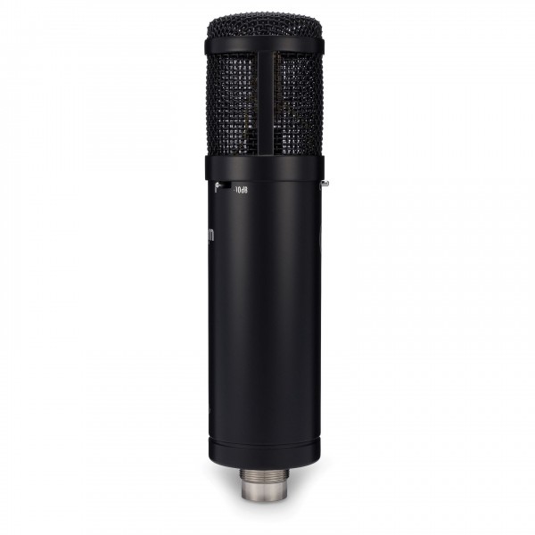 Warm Audio WA-47jr Large-Diaphragm Condenser Microphone, Black - Side