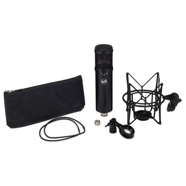 Warm WA-47jr FET Condenser Microphone, Black - 