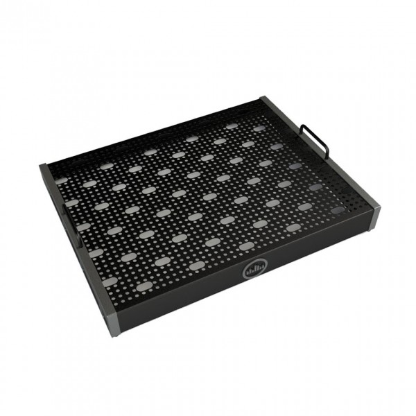 Temple Audio TRIO 21 Pedalboard, Gun Metal - Rear