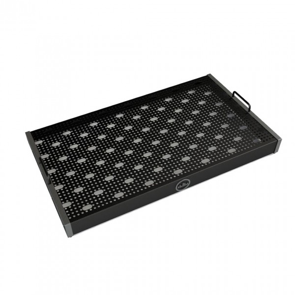 Temple Audio TRIO 28 Pedalboard, Gun Metal - Rear