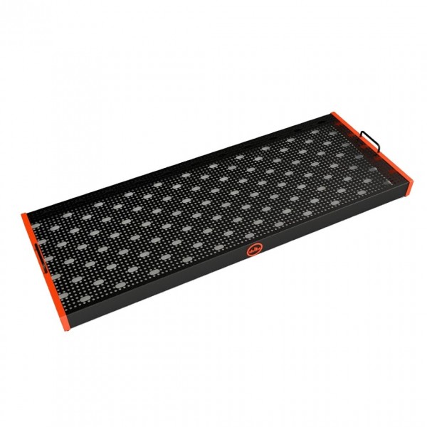 Temple Audio TRIO 43 Pedalboard, Temple Red - Rear