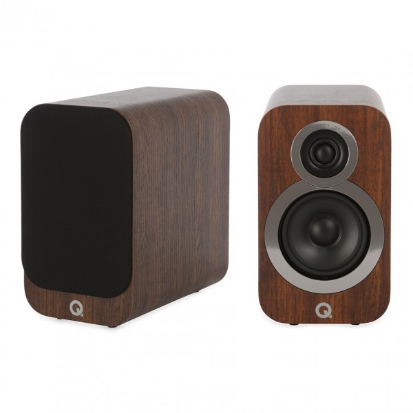 Q Acoustics Q 3010i English Walnut Bookshelf Speakers (Pair)