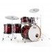 Pearl Decade Maple 22'' 6pc Shell Pack, Gloss Deep Red Burst