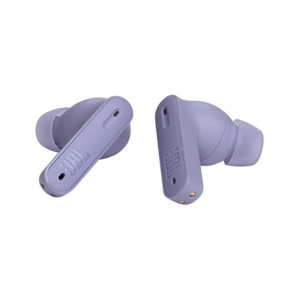 JBL Tune Beam True Wireless Noise Cancelling Earbuds, Purple Back View