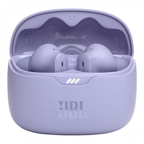 JBL Tune Beam True Wireless Noise Cancelling Earbuds, Purple Case View 2