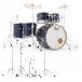 Pearl Decade Maple 22'' 6pc Drum Kit w/Hardware, Ultramarine Velvet