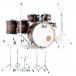 Pearl Decade Maple 22'' 6pc Drum Kit w/Hardware, Satin Brown Burst
