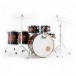 Pearl Decade Maple 22'' 6pc Shell Pack, Satin Brown Burst
