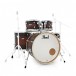 Pearl Decade Maple 22'' Shell Pack, Satin Brown Burst
