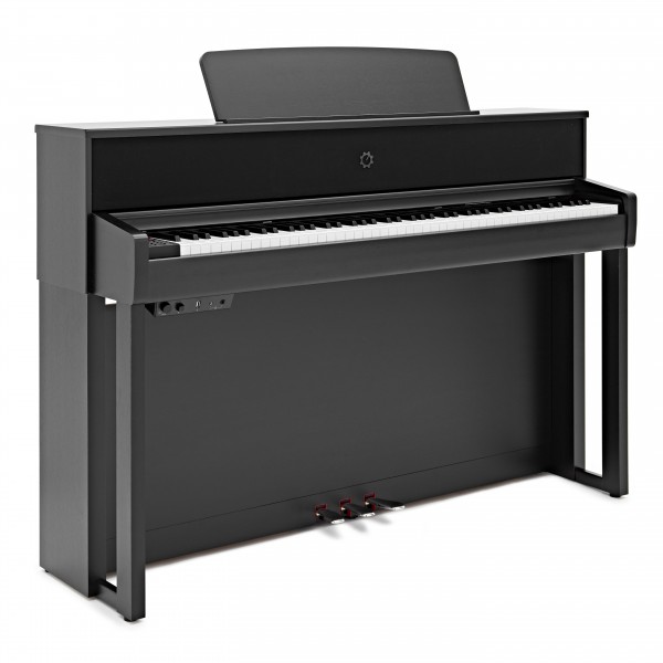 G4M High Top Upright Piano, Black
