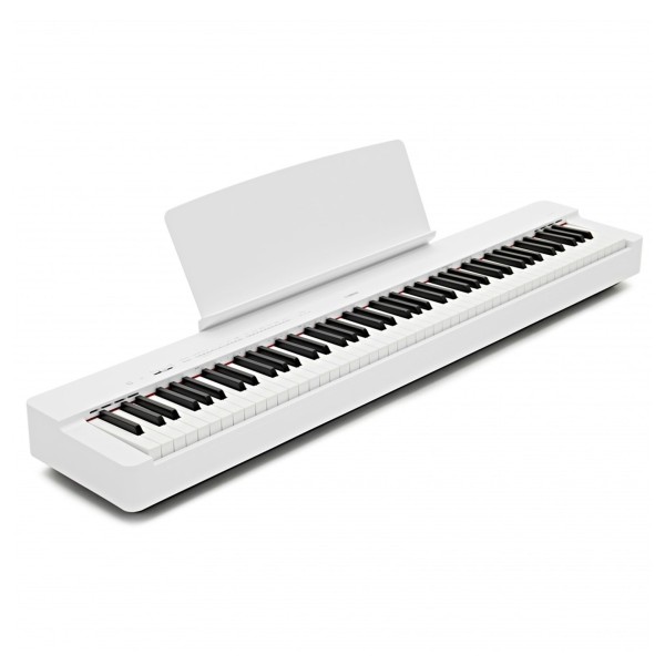 Yamaha P225 Digital Piano X Frame Package, White 4