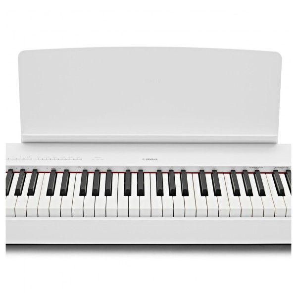 Yamaha P225 Digital Piano X Frame Package, White 6