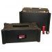 Gator G-112-ROTO Roto Moulded Amp Case - Open, Amp Inside