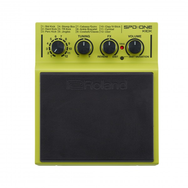 Roland SPD:ONE KICK Trigger Pad - Top