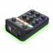 M.Caster Studio Desktop Live Streaming Mixer in Black - Angled, Left