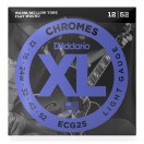 D'Addario ECG25 12-52 Chromes Flat Wound Electric Guitar Strings