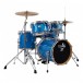 Tamburo T5 Series 22'' 5pc Drum Kit, Blue Sparkle