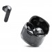 JBL Tune Flex Ghost Edition Noise Cancelling Earbuds, Black Gloss Case Front View 3