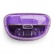 JBL Tune Flex Ghost Edition Noise Cancelling Earbuds, Purple Case Low View