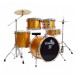 Tamburo T5 Series 22'' 5pc Drum Kit, Yellow Sparkle