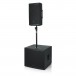 JBL Adjustable Sub Mountable Speaker Pole - Array, Left