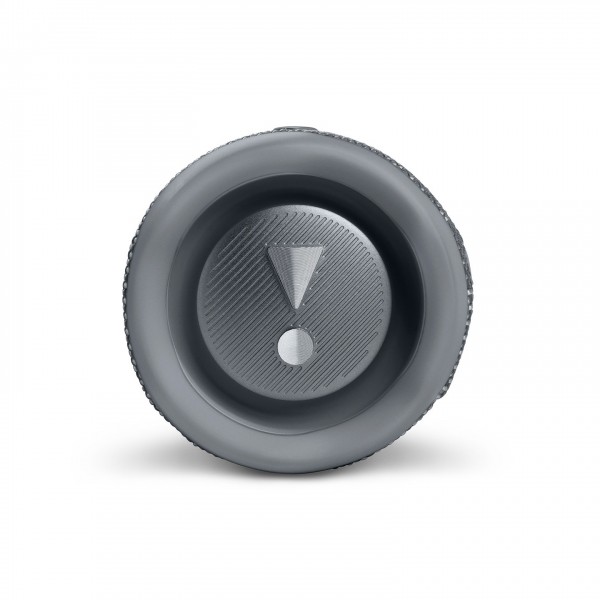 JBL Flip 6 Portable Bluetooth Speaker, Grey - side