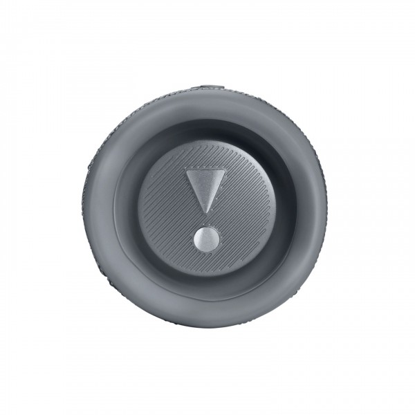 JBL Flip 6 Portable Bluetooth Speaker, Grey - side