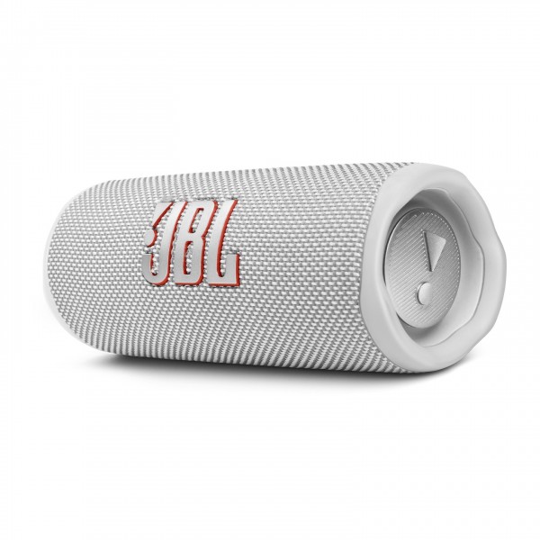 JBL Flip 6 Portable Bluetooth Speaker, White