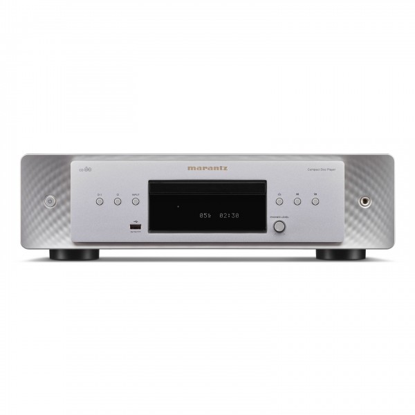 Marantz CD60 CD Player, Silver - Front