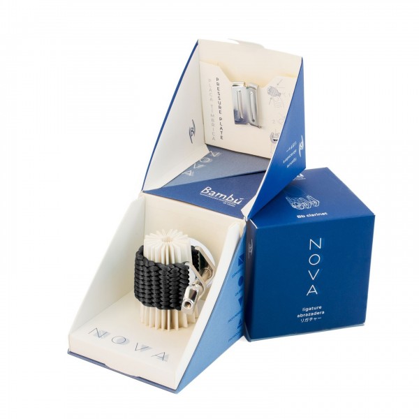 Bambu Nova Ligature for Bb Black at Gear4music