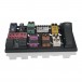 Gator GPB-BAK-1 Large Aluminium Pedal Board with Bag - Rear, with Pedals