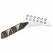 Jackson MJ Series Rhoads RRT, Ebony Fingerboard, Snow White - Headstock Front