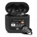 JBL Tour Pro 2 True Wireless Noise Cancelling Earbuds, Black Case Front View 2