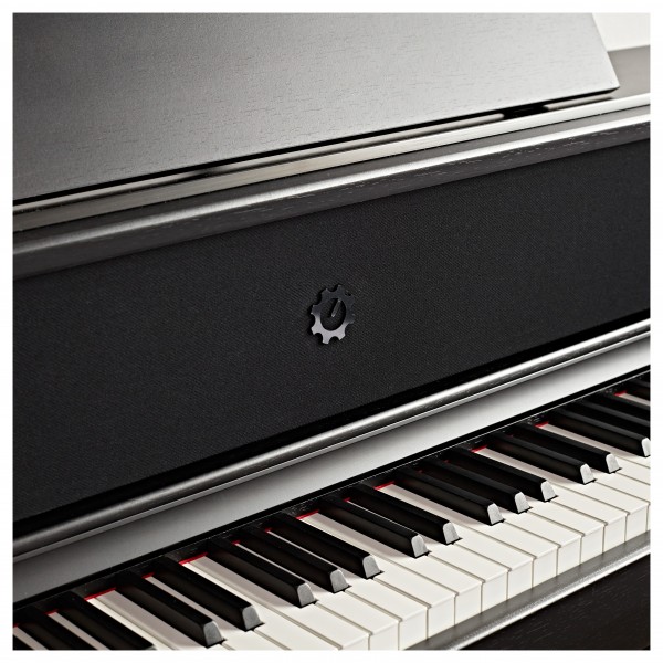 G4M High Top Upright Piano, Black