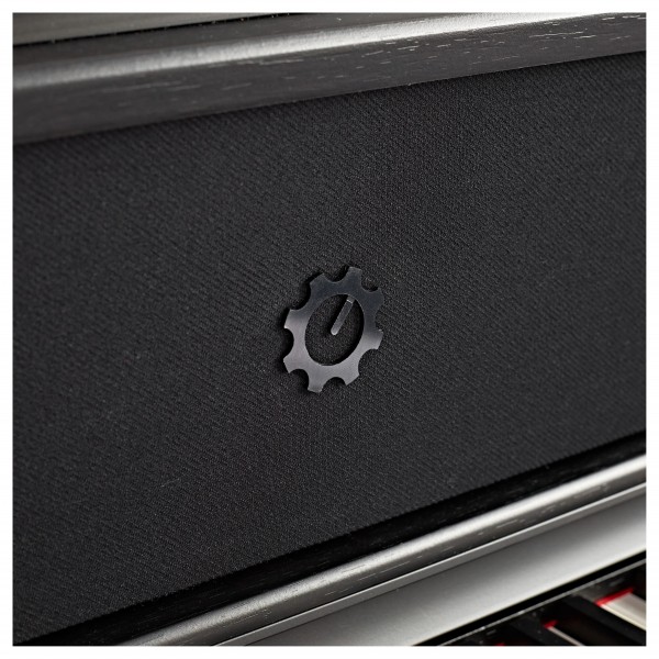 G4M High Top Upright Piano, Black